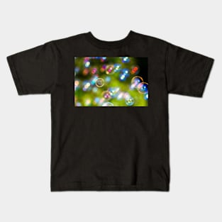 Soap Film Bubbles Kids T-Shirt